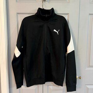 Puma Black Zip Up Jacket